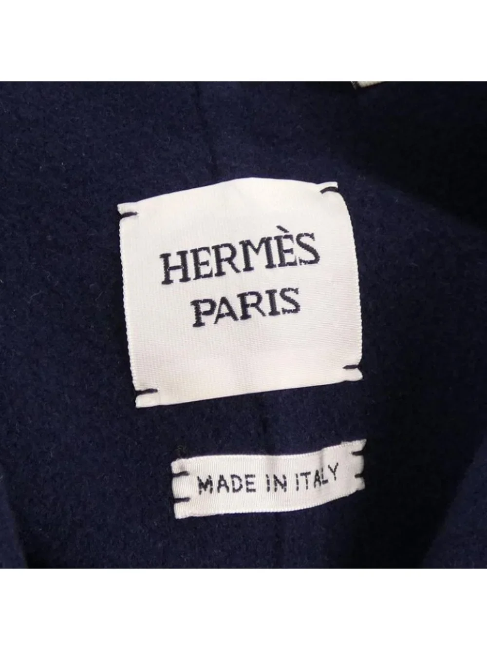 Hermes Double Face Clou de Selle Coat - Picture 4 of 7